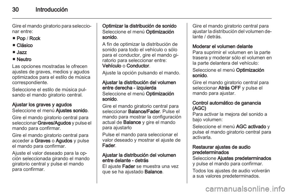 OPEL MOVANO_B 2012.5 Manual de infoentretenimiento (in Spanish) OPEL MOVANO_B 2012.5 Manual de infoentretenimiento (in Spanish)