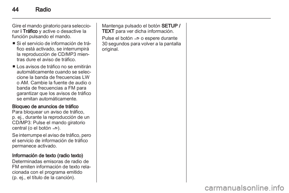 OPEL MOVANO_B 2012.5 Manual de infoentretenimiento (in Spanish) OPEL MOVANO_B 2012.5 Manual de infoentretenimiento (in Spanish)