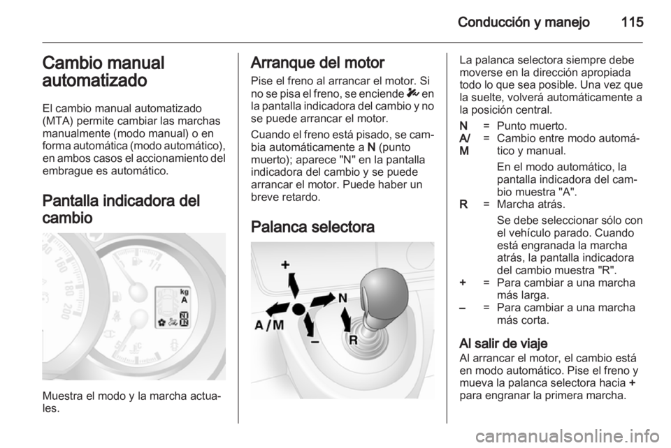 OPEL MOVANO_B 2012.5 Manual de Instrucciones (in Spanish) OPEL MOVANO_B 2012.5 Manual de Instrucciones (in Spanish)