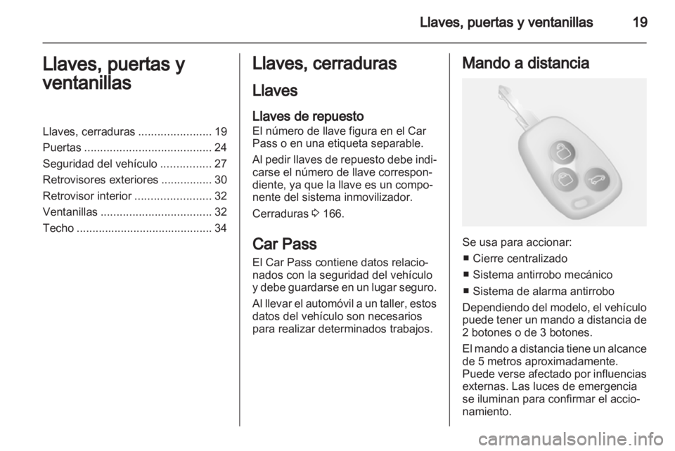 OPEL MOVANO_B 2012.5  Manual de Instrucciones (in Spanish) 