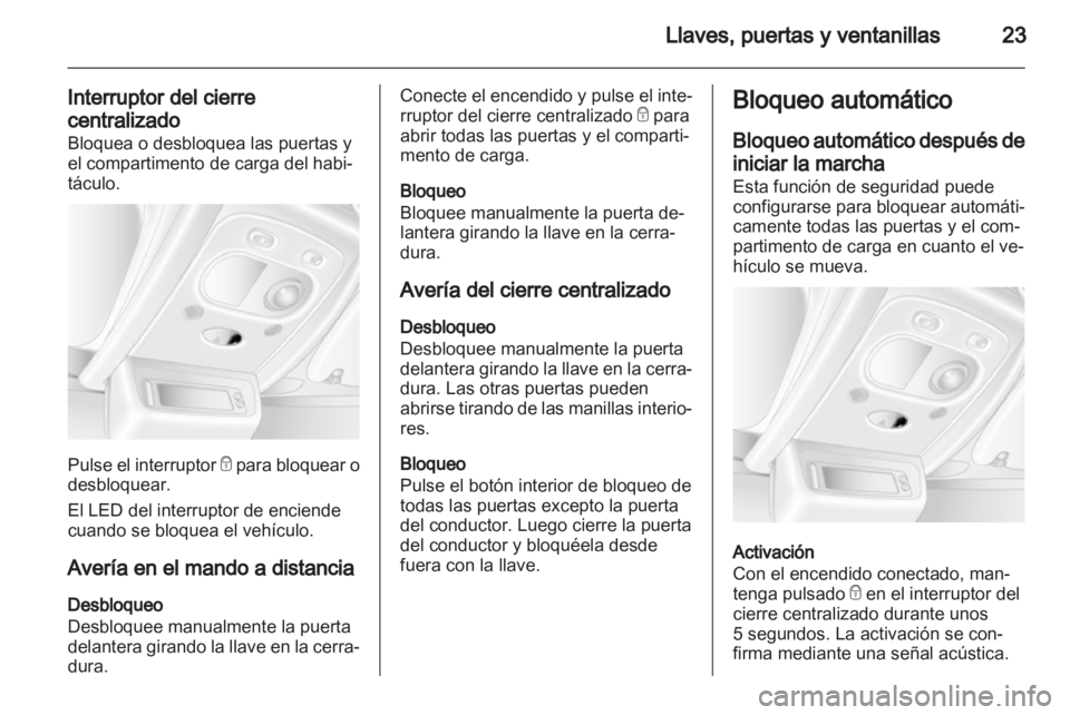 OPEL MOVANO_B 2012.5  Manual de Instrucciones (in Spanish) 