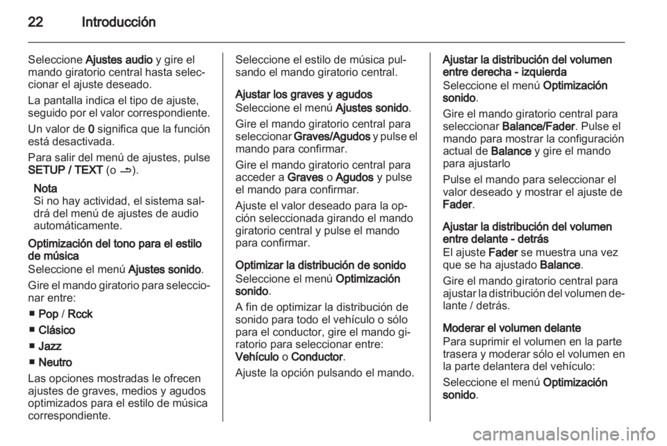 OPEL MOVANO_B 2013.5 Manual de infoentretenimiento (in Spanish) OPEL MOVANO_B 2013.5 Manual de infoentretenimiento (in Spanish)