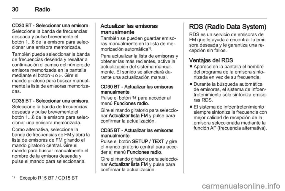 OPEL MOVANO_B 2013.5 Manual de infoentretenimiento (in Spanish) OPEL MOVANO_B 2013.5 Manual de infoentretenimiento (in Spanish)