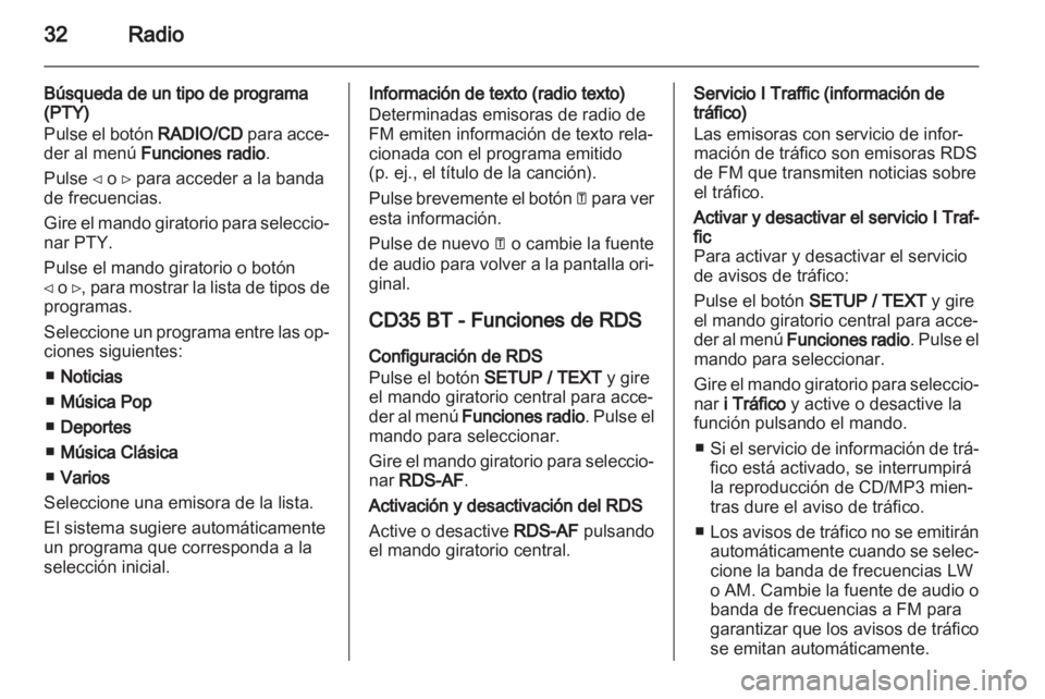 OPEL VIVARO 2013 Manual de infoentretenimiento (in Spanish) OPEL VIVARO 2013 Manual de infoentretenimiento (in Spanish)