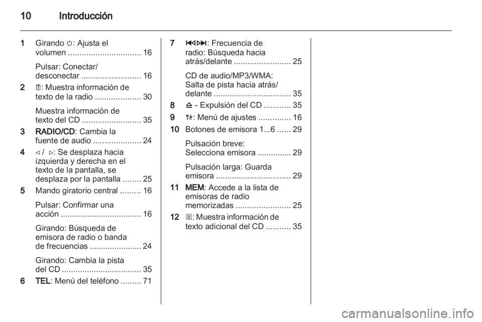 OPEL VIVARO 2013  Manual de infoentretenimiento (in Spanish) 