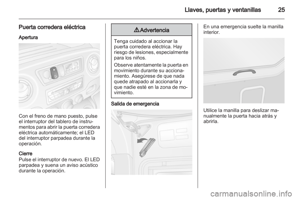 OPEL MOVANO_B 2013.5  Manual de Instrucciones (in Spanish) 