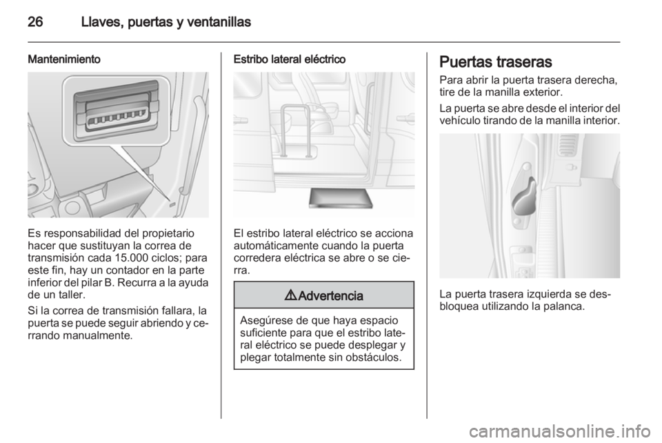 OPEL MOVANO_B 2013.5  Manual de Instrucciones (in Spanish) 