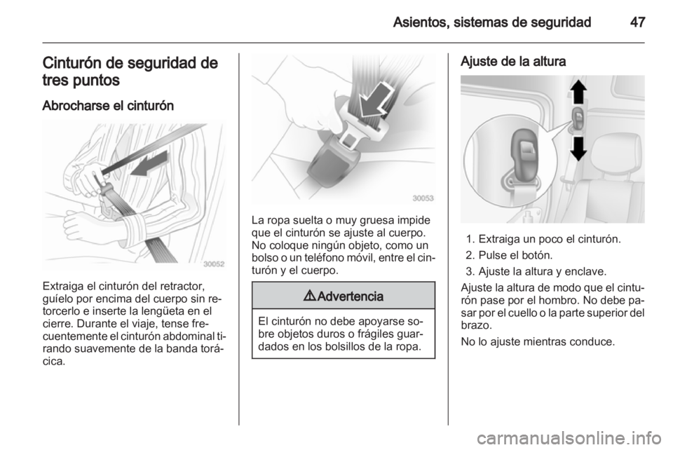 OPEL MOVANO_B 2013.5  Manual de Instrucciones (in Spanish) 