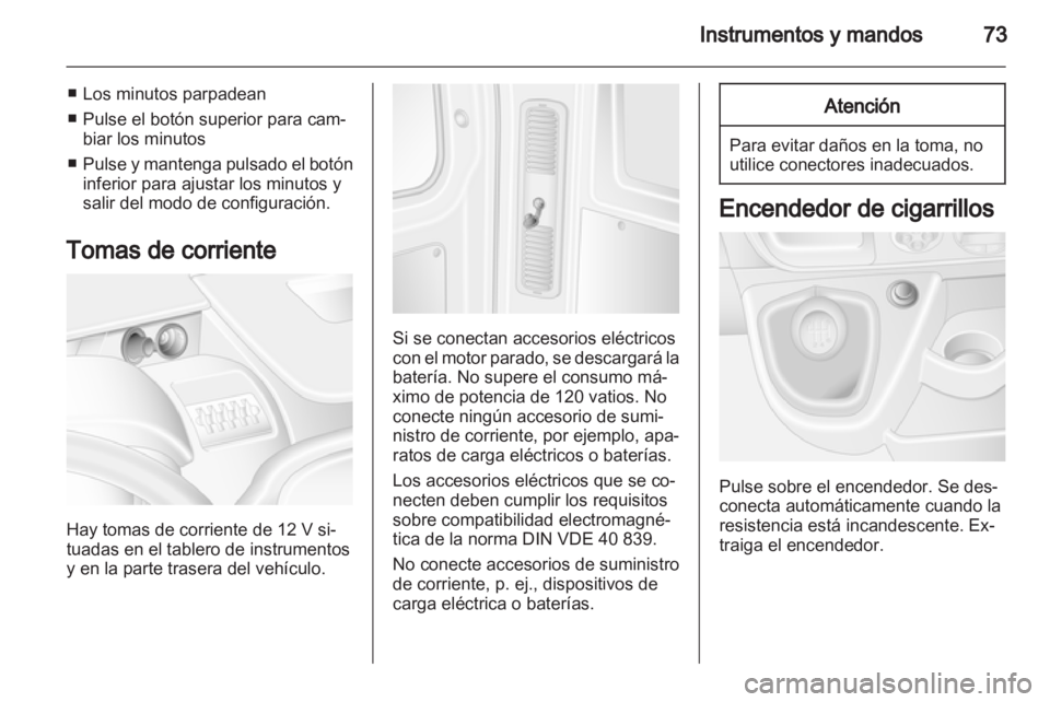 OPEL MOVANO_B 2013.5 Manual de Instrucciones (in Spanish) OPEL MOVANO_B 2013.5 Manual de Instrucciones (in Spanish)