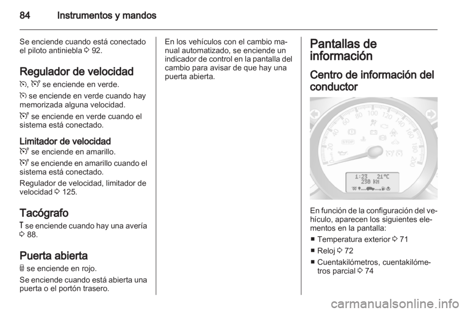 OPEL MOVANO_B 2013.5 Manual de Instrucciones (in Spanish) OPEL MOVANO_B 2013.5 Manual de Instrucciones (in Spanish)