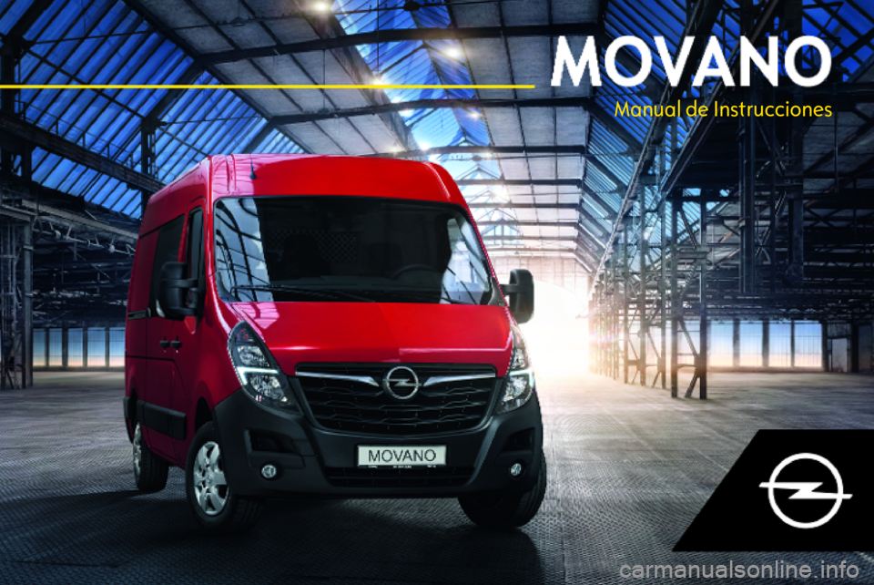 OPEL MOVANO_B 2020  Manual de Instrucciones (in Spanish) Manual de Instrucciones 