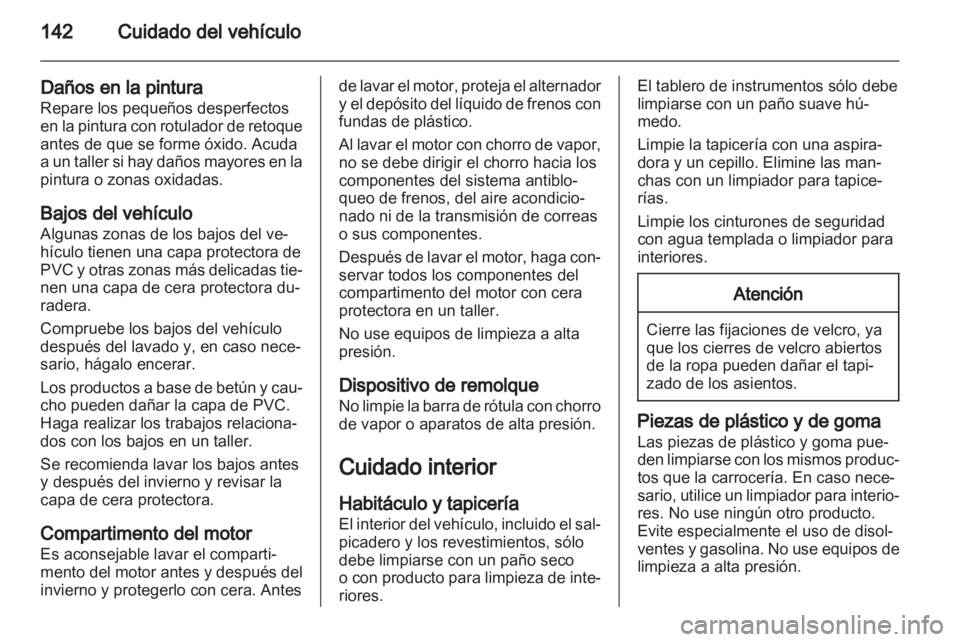 OPEL VIVARO 2011 Manual de Instrucciones (in Spanish) OPEL VIVARO 2011 Manual de Instrucciones (in Spanish)