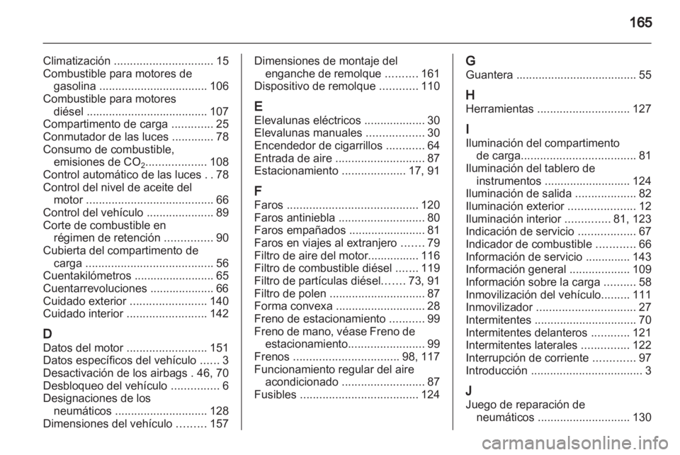 OPEL VIVARO 2011 Manual de Instrucciones (in Spanish) OPEL VIVARO 2011 Manual de Instrucciones (in Spanish)