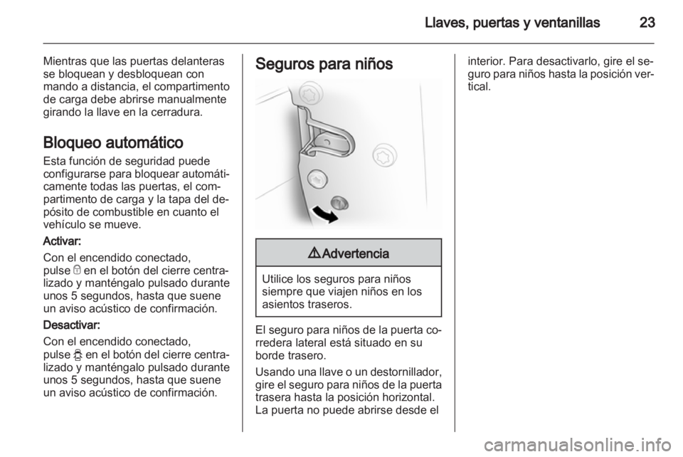 OPEL VIVARO 2011 Manual de Instrucciones (in Spanish) OPEL VIVARO 2011 Manual de Instrucciones (in Spanish)
