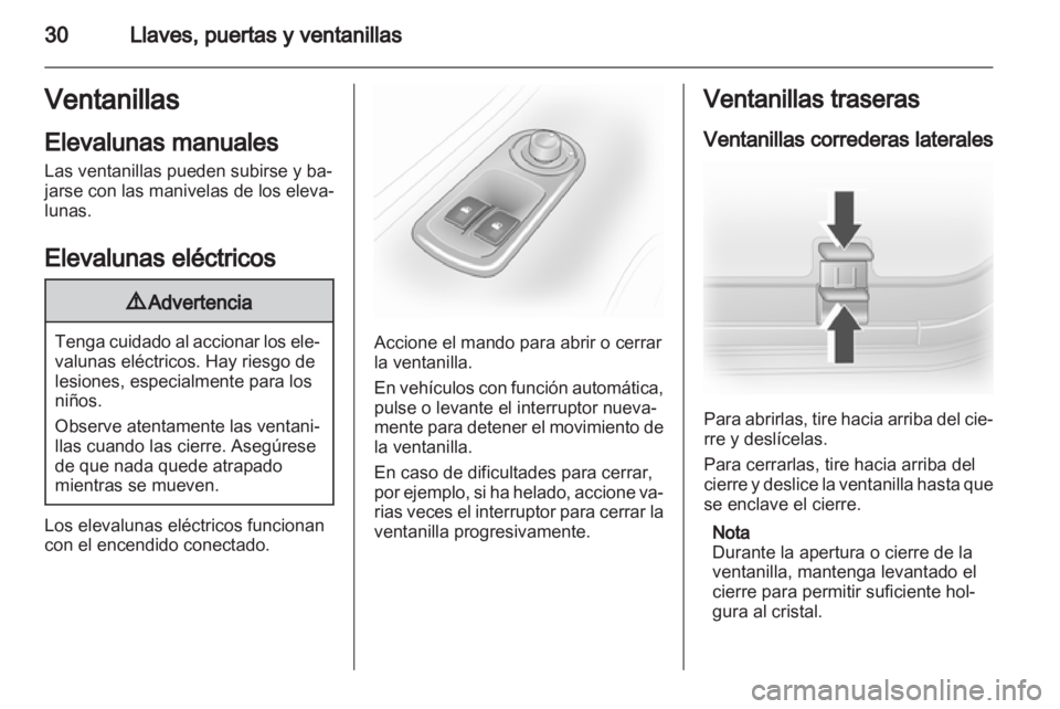 OPEL VIVARO 2011 Manual de Instrucciones (in Spanish) OPEL VIVARO 2011 Manual de Instrucciones (in Spanish)