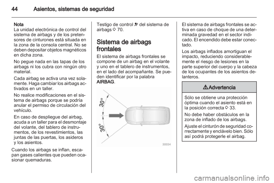 OPEL VIVARO 2011 Manual de Instrucciones (in Spanish) OPEL VIVARO 2011 Manual de Instrucciones (in Spanish)
