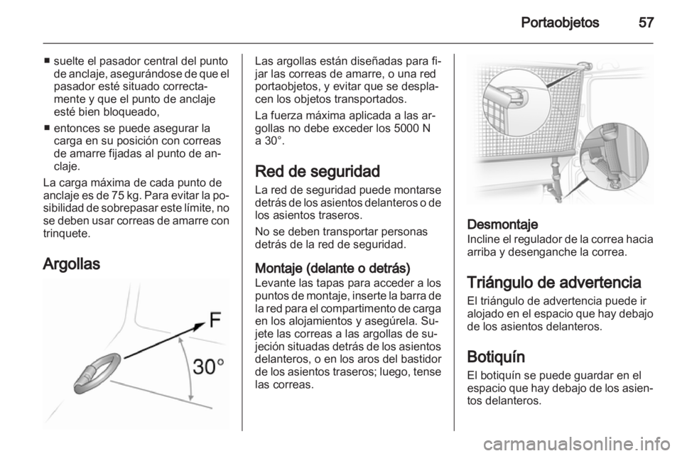 OPEL VIVARO 2011 Manual de Instrucciones (in Spanish) OPEL VIVARO 2011 Manual de Instrucciones (in Spanish)