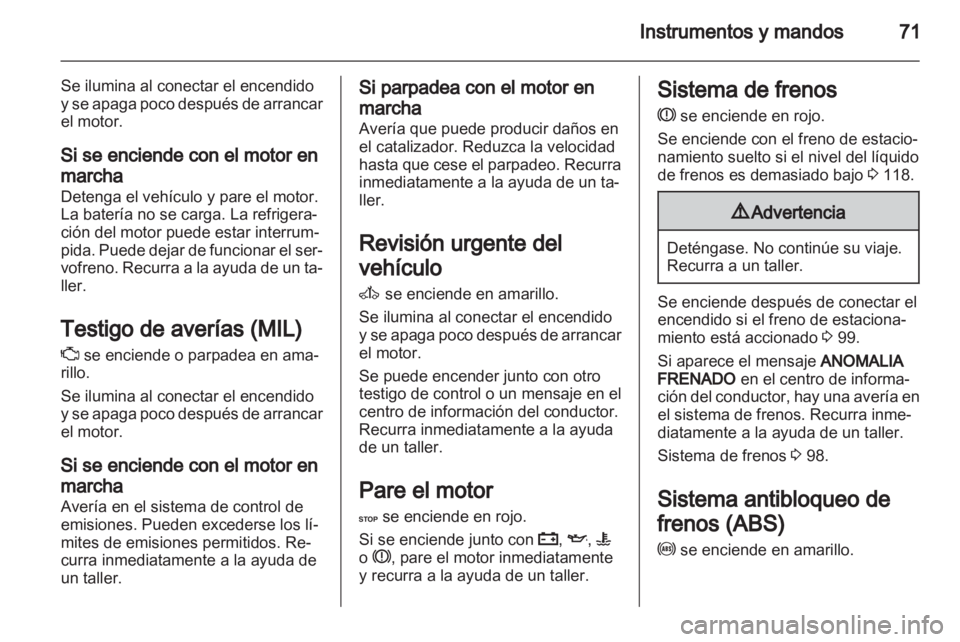 OPEL VIVARO 2011 Manual de Instrucciones (in Spanish) OPEL VIVARO 2011 Manual de Instrucciones (in Spanish)