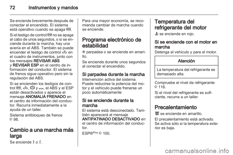OPEL VIVARO 2011 Manual de Instrucciones (in Spanish) OPEL VIVARO 2011 Manual de Instrucciones (in Spanish)