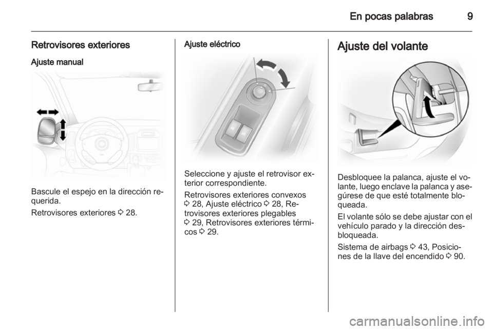 OPEL VIVARO 2011 Manual de Instrucciones (in Spanish) OPEL VIVARO 2011 Manual de Instrucciones (in Spanish)