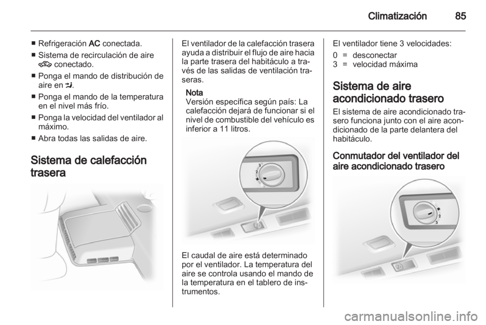 OPEL VIVARO 2011 Manual de Instrucciones (in Spanish) OPEL VIVARO 2011 Manual de Instrucciones (in Spanish)