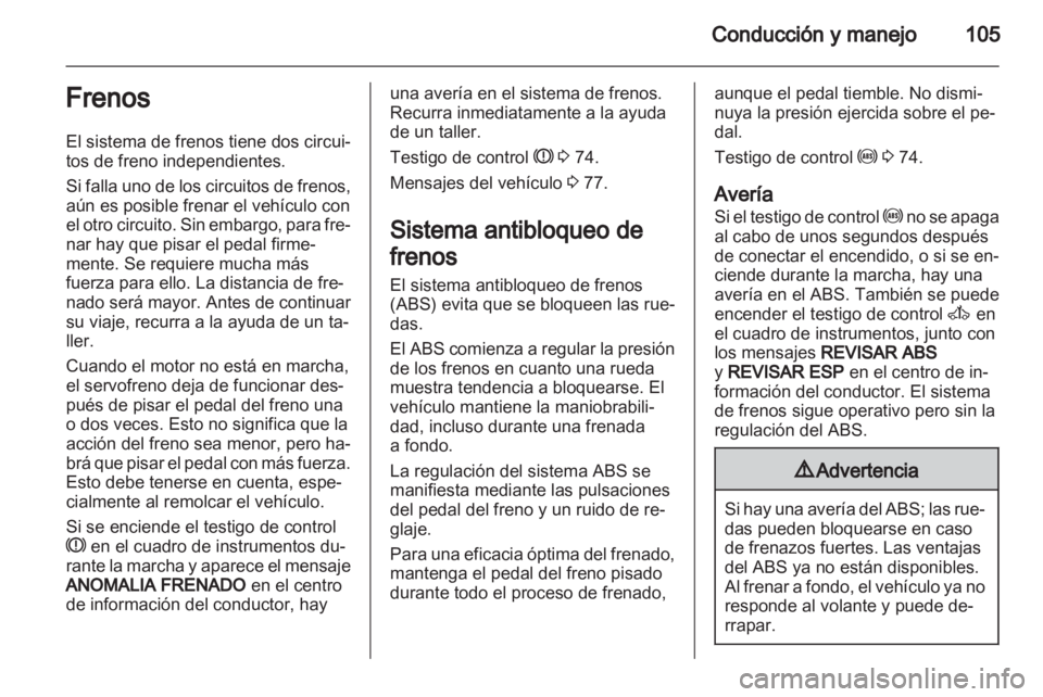 OPEL VIVARO 2011.5 Manual de Instrucciones (in Spanish) OPEL VIVARO 2011.5 Manual de Instrucciones (in Spanish)