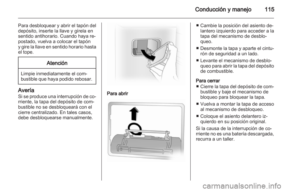 OPEL VIVARO 2011.5  Manual de Instrucciones (in Spanish) 
