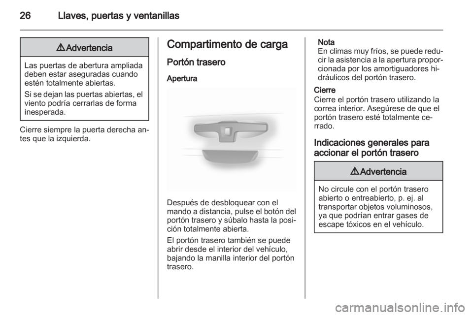 OPEL VIVARO 2011.5 Manual de Instrucciones (in Spanish) OPEL VIVARO 2011.5 Manual de Instrucciones (in Spanish)