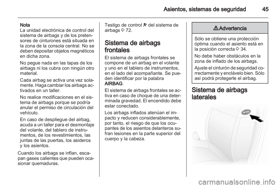 OPEL VIVARO 2011.5 Manual de Instrucciones (in Spanish) OPEL VIVARO 2011.5 Manual de Instrucciones (in Spanish)