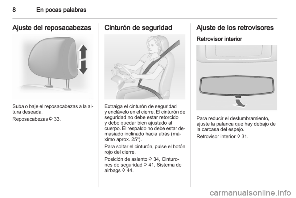 OPEL VIVARO 2011.5 Manual de Instrucciones (in Spanish) OPEL VIVARO 2011.5 Manual de Instrucciones (in Spanish)