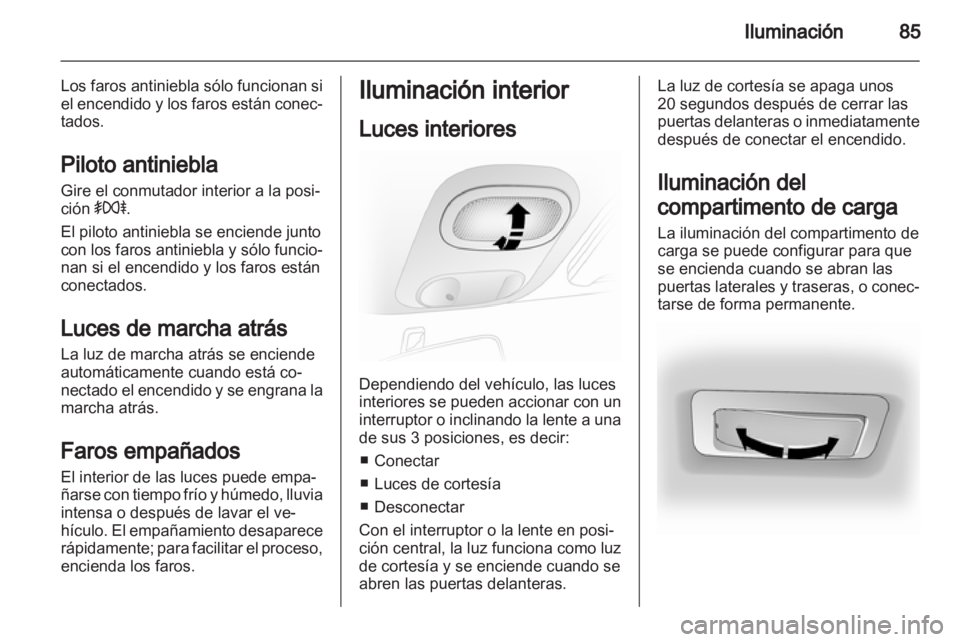 OPEL VIVARO 2011.5  Manual de Instrucciones (in Spanish) 