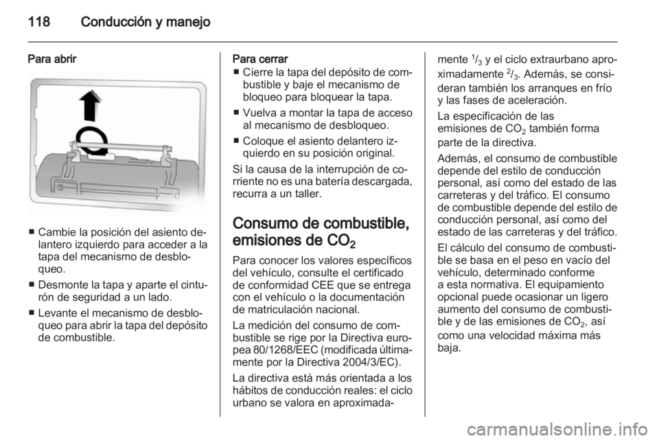 OPEL VIVARO 2012 Manual de Instrucciones (in Spanish) OPEL VIVARO 2012 Manual de Instrucciones (in Spanish)