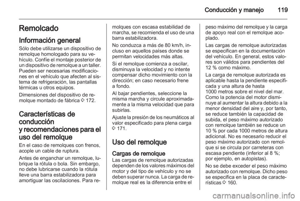 OPEL VIVARO 2012 Manual de Instrucciones (in Spanish) OPEL VIVARO 2012 Manual de Instrucciones (in Spanish)