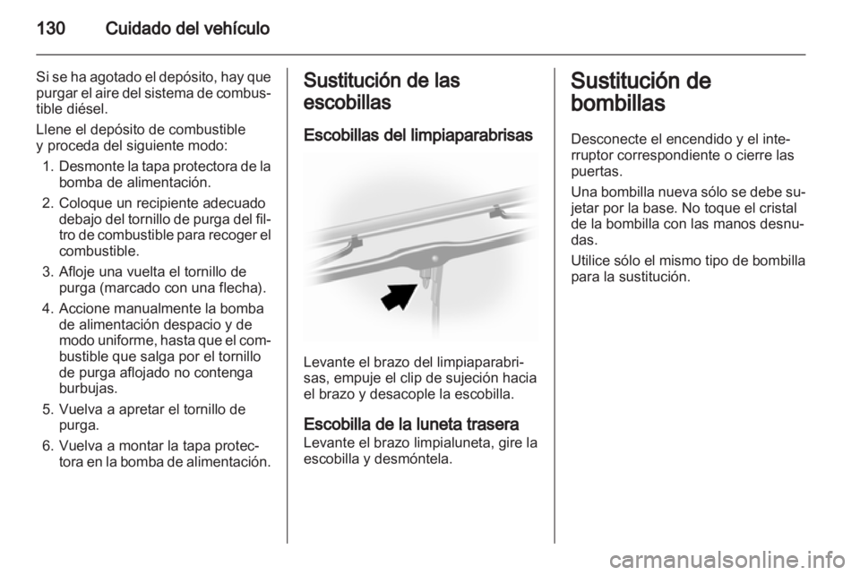 OPEL VIVARO 2012 Manual de Instrucciones (in Spanish) OPEL VIVARO 2012 Manual de Instrucciones (in Spanish)