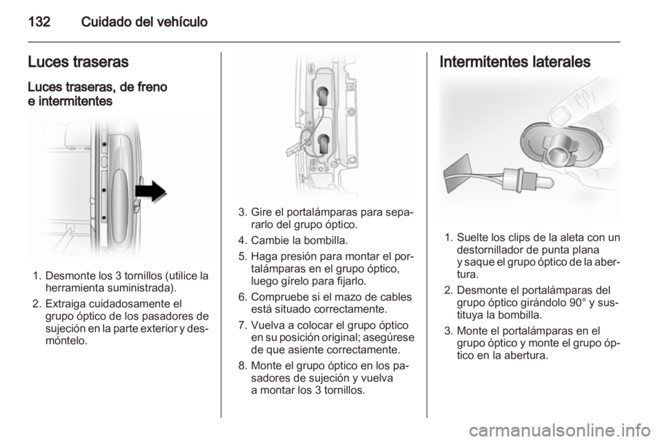OPEL VIVARO 2012 Manual de Instrucciones (in Spanish) OPEL VIVARO 2012 Manual de Instrucciones (in Spanish)