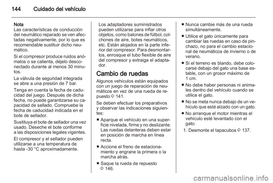 OPEL VIVARO 2012 Manual de Instrucciones (in Spanish) OPEL VIVARO 2012 Manual de Instrucciones (in Spanish)