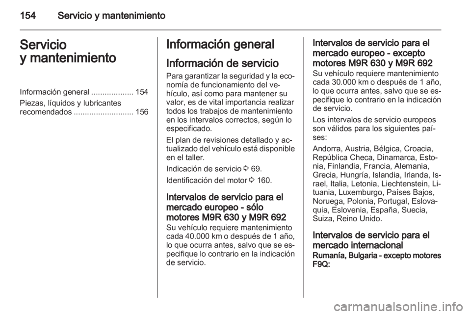 OPEL VIVARO 2012  Manual de Instrucciones (in Spanish) 