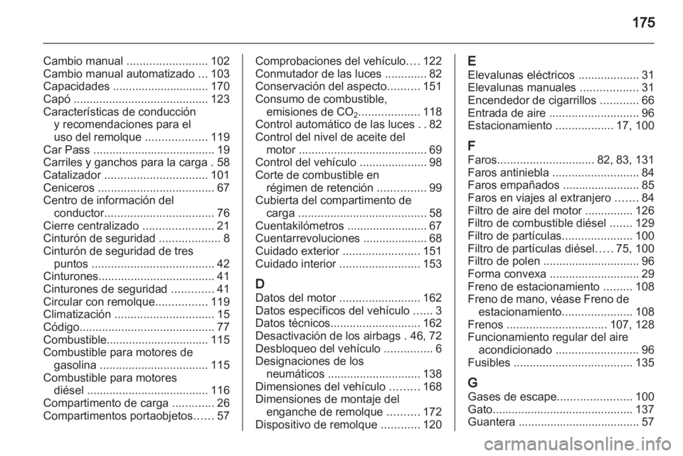 OPEL VIVARO 2012 Manual de Instrucciones (in Spanish) OPEL VIVARO 2012 Manual de Instrucciones (in Spanish)