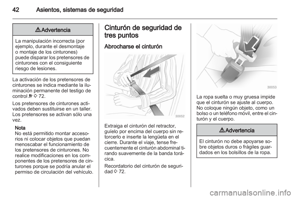 OPEL VIVARO 2012  Manual de Instrucciones (in Spanish) 