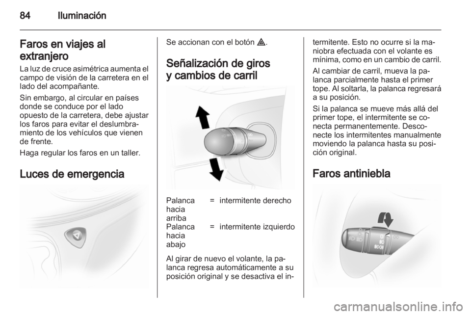 OPEL VIVARO 2012 Manual de Instrucciones (in Spanish) OPEL VIVARO 2012 Manual de Instrucciones (in Spanish)