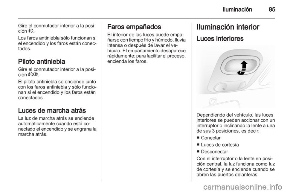 OPEL VIVARO 2012 Manual de Instrucciones (in Spanish) OPEL VIVARO 2012 Manual de Instrucciones (in Spanish)