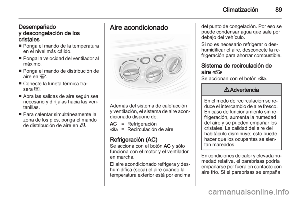 OPEL VIVARO 2012 Manual de Instrucciones (in Spanish) OPEL VIVARO 2012 Manual de Instrucciones (in Spanish)