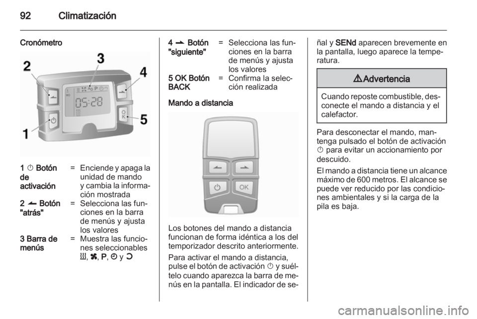 OPEL VIVARO 2012 Manual de Instrucciones (in Spanish) OPEL VIVARO 2012 Manual de Instrucciones (in Spanish)