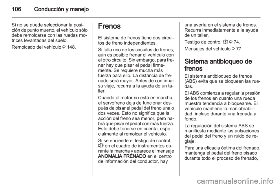 OPEL VIVARO 2013 Manual de Instrucciones (in Spanish) OPEL VIVARO 2013 Manual de Instrucciones (in Spanish)