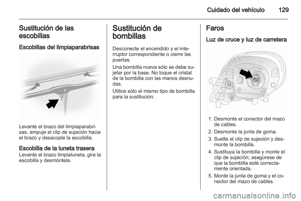 OPEL VIVARO 2013 Manual de Instrucciones (in Spanish) OPEL VIVARO 2013 Manual de Instrucciones (in Spanish)