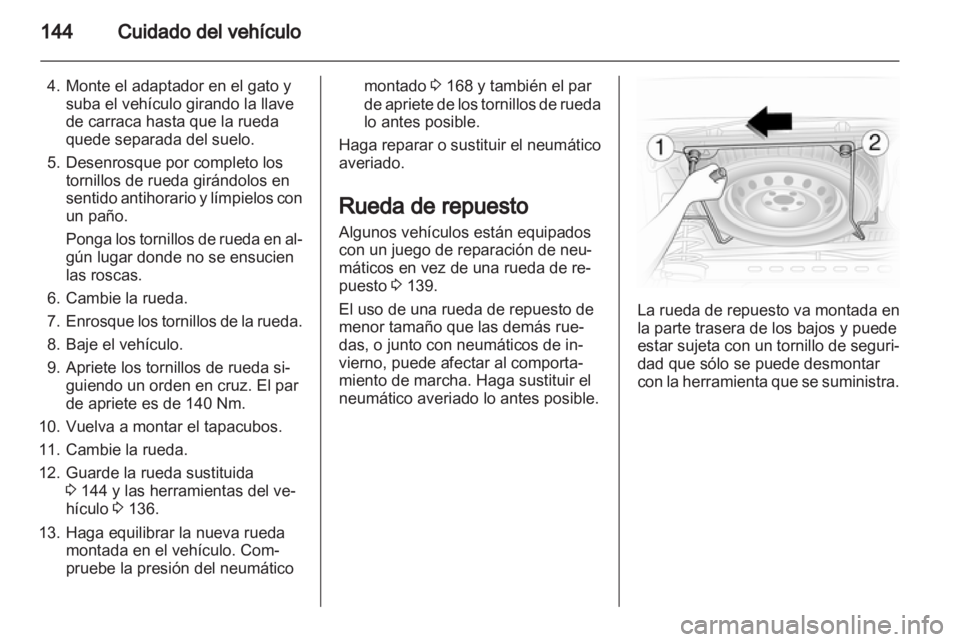 OPEL VIVARO 2013 Manual de Instrucciones (in Spanish) OPEL VIVARO 2013 Manual de Instrucciones (in Spanish)