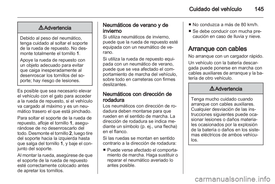 OPEL VIVARO 2013 Manual de Instrucciones (in Spanish) OPEL VIVARO 2013 Manual de Instrucciones (in Spanish)