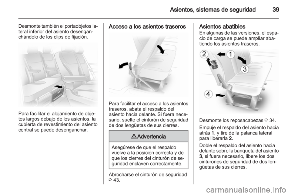 OPEL VIVARO 2013 Manual de Instrucciones (in Spanish) OPEL VIVARO 2013 Manual de Instrucciones (in Spanish)