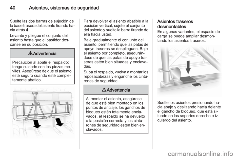 OPEL VIVARO 2013 Manual de Instrucciones (in Spanish) OPEL VIVARO 2013 Manual de Instrucciones (in Spanish)