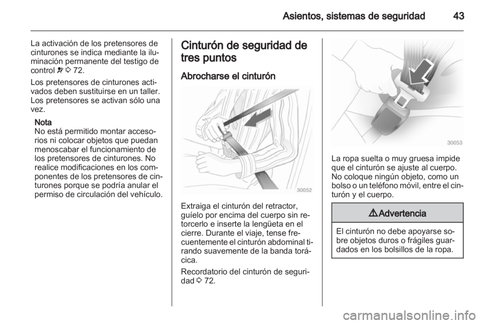 OPEL VIVARO 2013 Manual de Instrucciones (in Spanish) OPEL VIVARO 2013 Manual de Instrucciones (in Spanish)